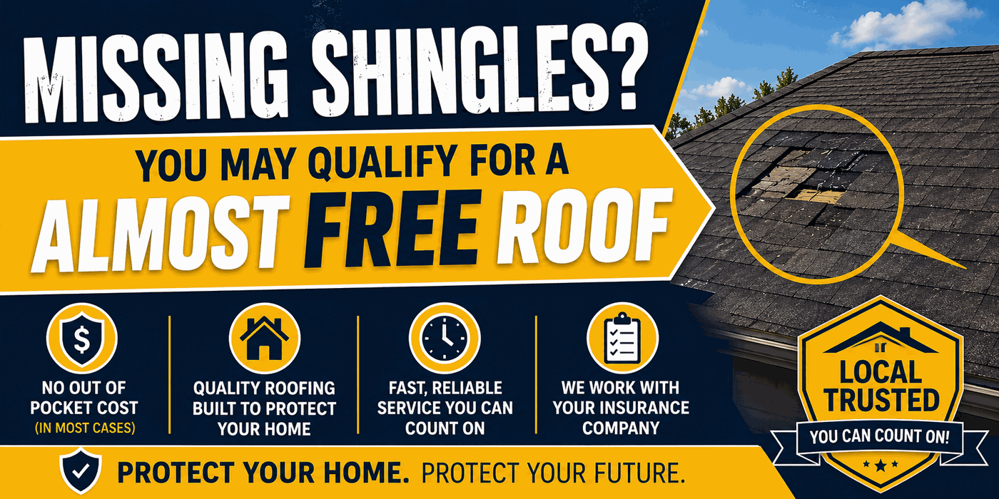 Missing shingles? You may qualify for an almost free roof - Studio City