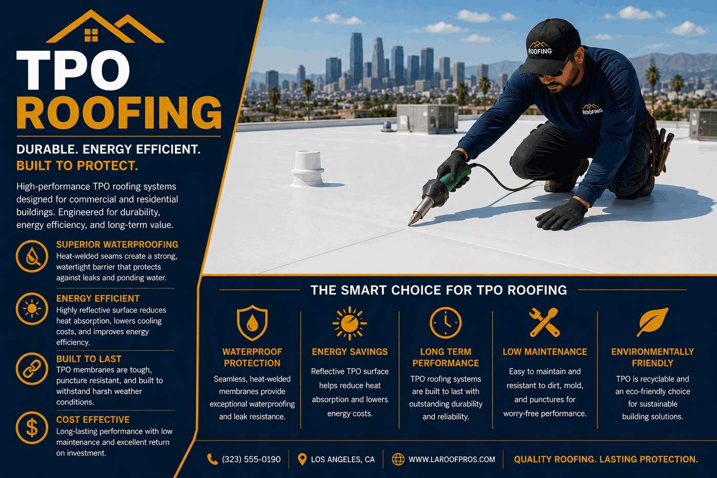 TPO Roofing Studio City